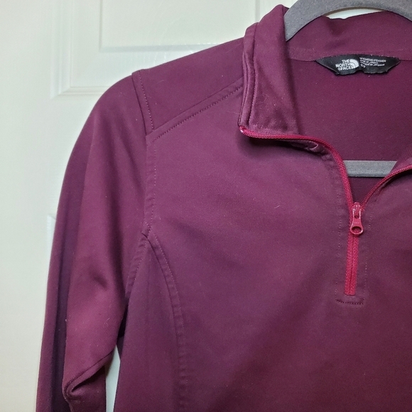 The North Face Galaxy Tech Glacier 1/4 Zip Fleece Sz S - Picture 4 of 11